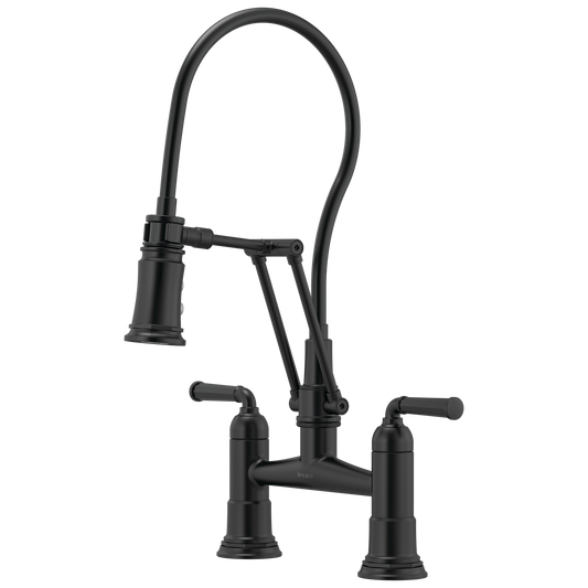 ARTICULATING BRIDGE FAUCET