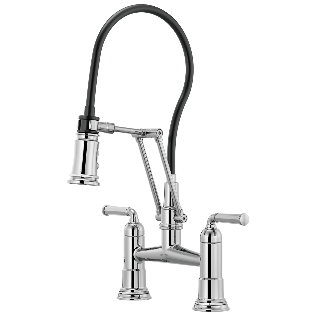 ARTICULATING BRIDGE FAUCET