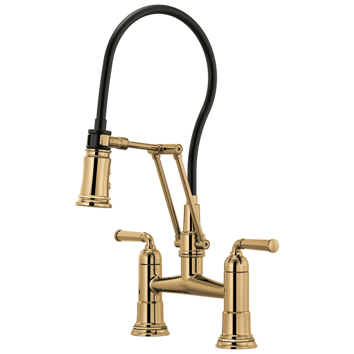 ARTICULATING BRIDGE FAUCET