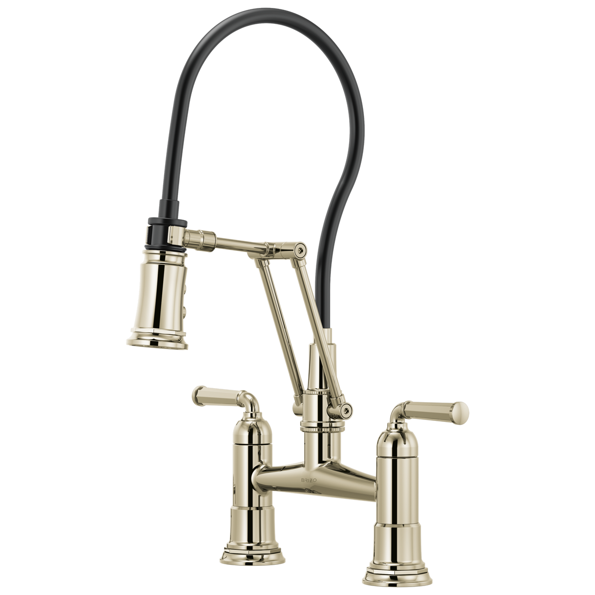 ARTICULATING BRIDGE FAUCET