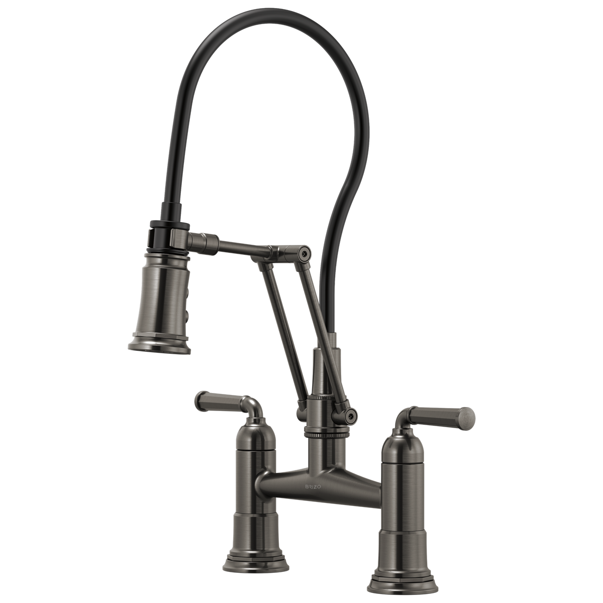 ARTICULATING BRIDGE FAUCET