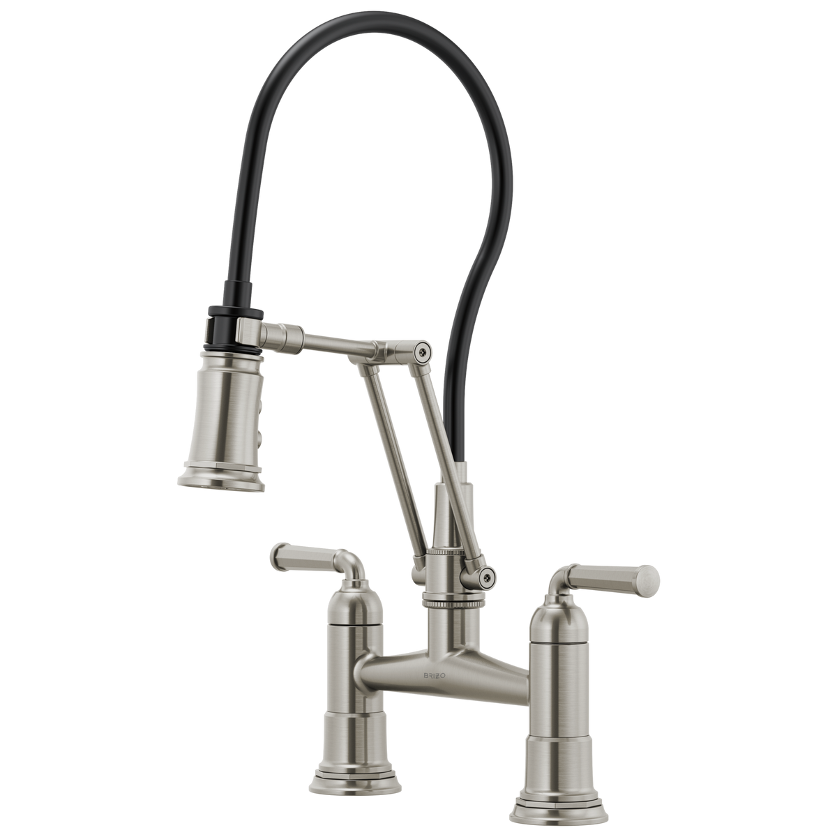 ARTICULATING BRIDGE FAUCET