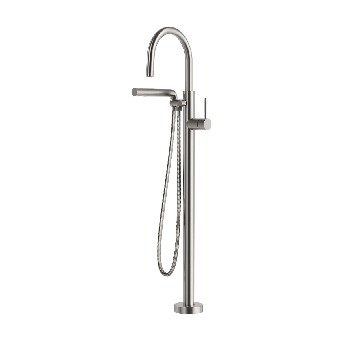 UMIX FLOOR TUB FILLER WITH HANDSHOWER