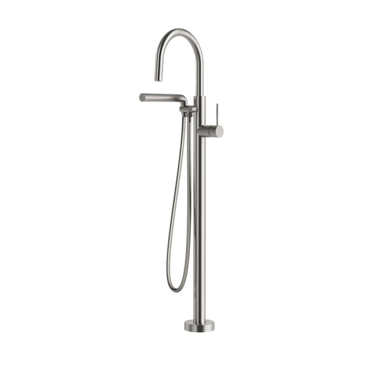 UMIX FLOOR TUB FILLER WITH HANDSHOWER