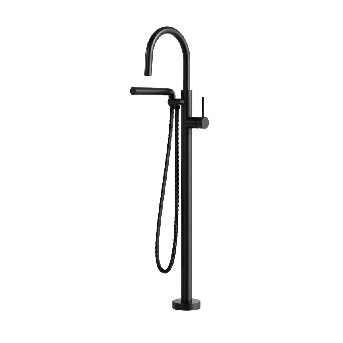 UMIX FLOOR TUB FILLER WITH HANDSHOWER