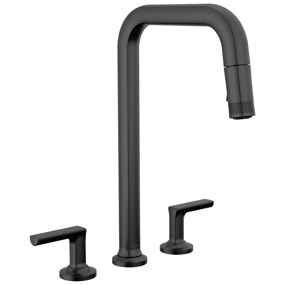 SQUARE SPOUT 2H PULL-DOWN WIDESPREAD