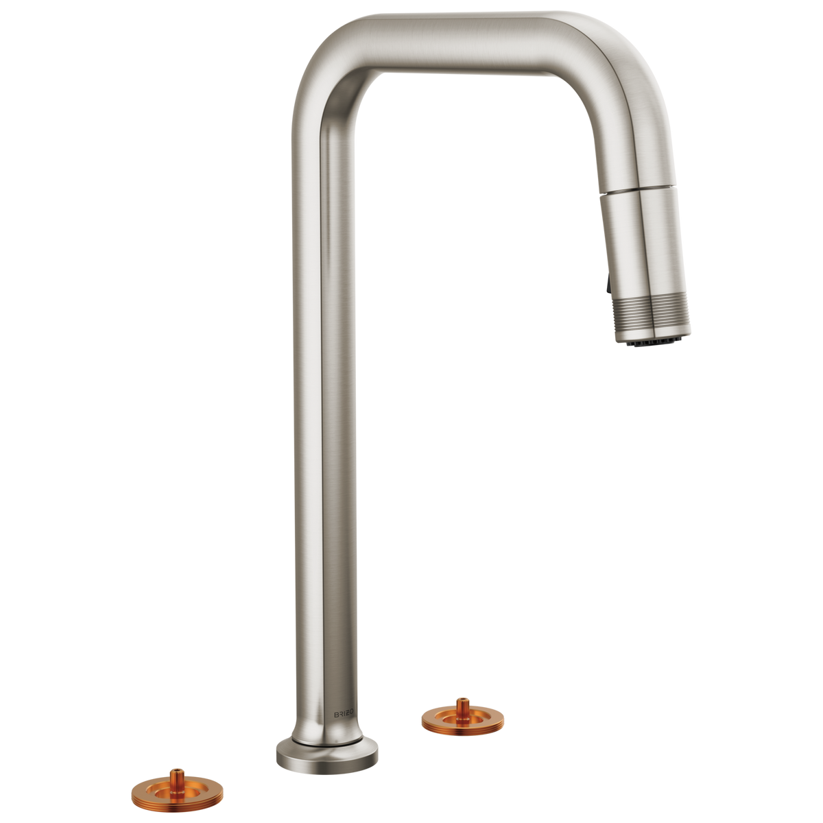 SQUARE SPOUT 2H PULL-DOWN WIDESPREAD