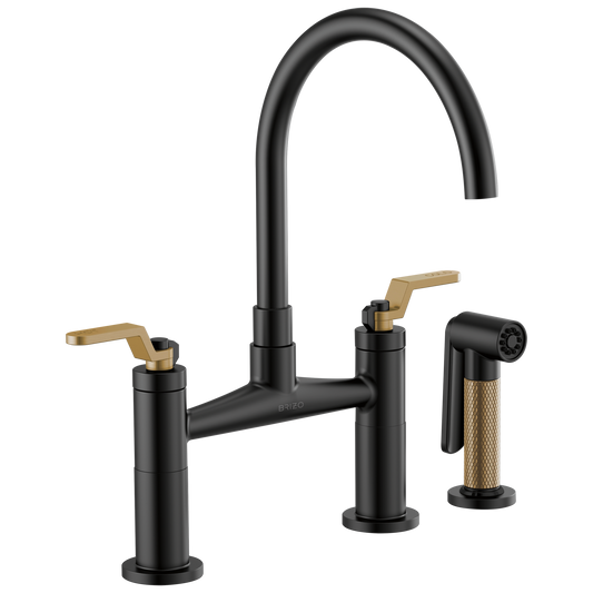 ARC SPOUT BRIDGE, INDUSTRIAL HANDLE