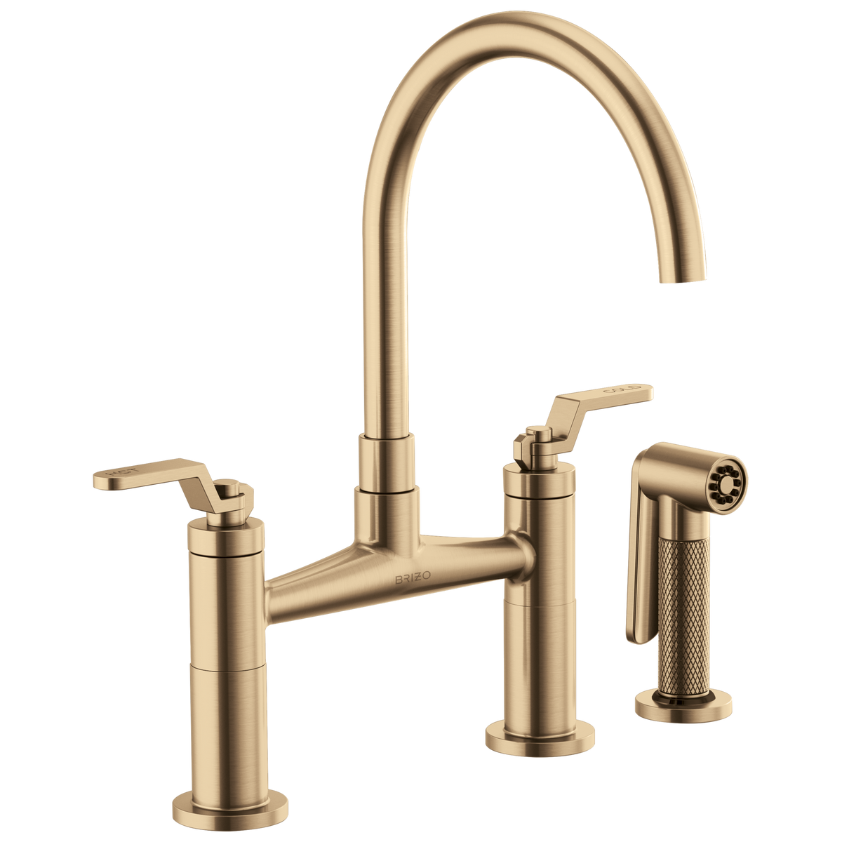 ARC SPOUT BRIDGE, INDUSTRIAL HANDLE