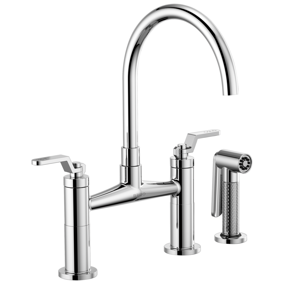 ARC SPOUT BRIDGE, INDUSTRIAL HANDLE