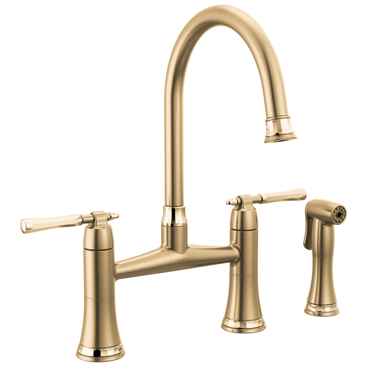 BRIDGE FAUCET WITH SPRAY - 2L