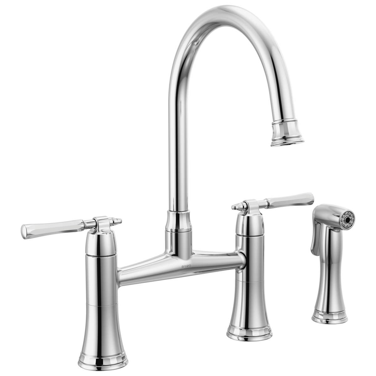 BRIDGE FAUCET WITH SPRAY - 2L