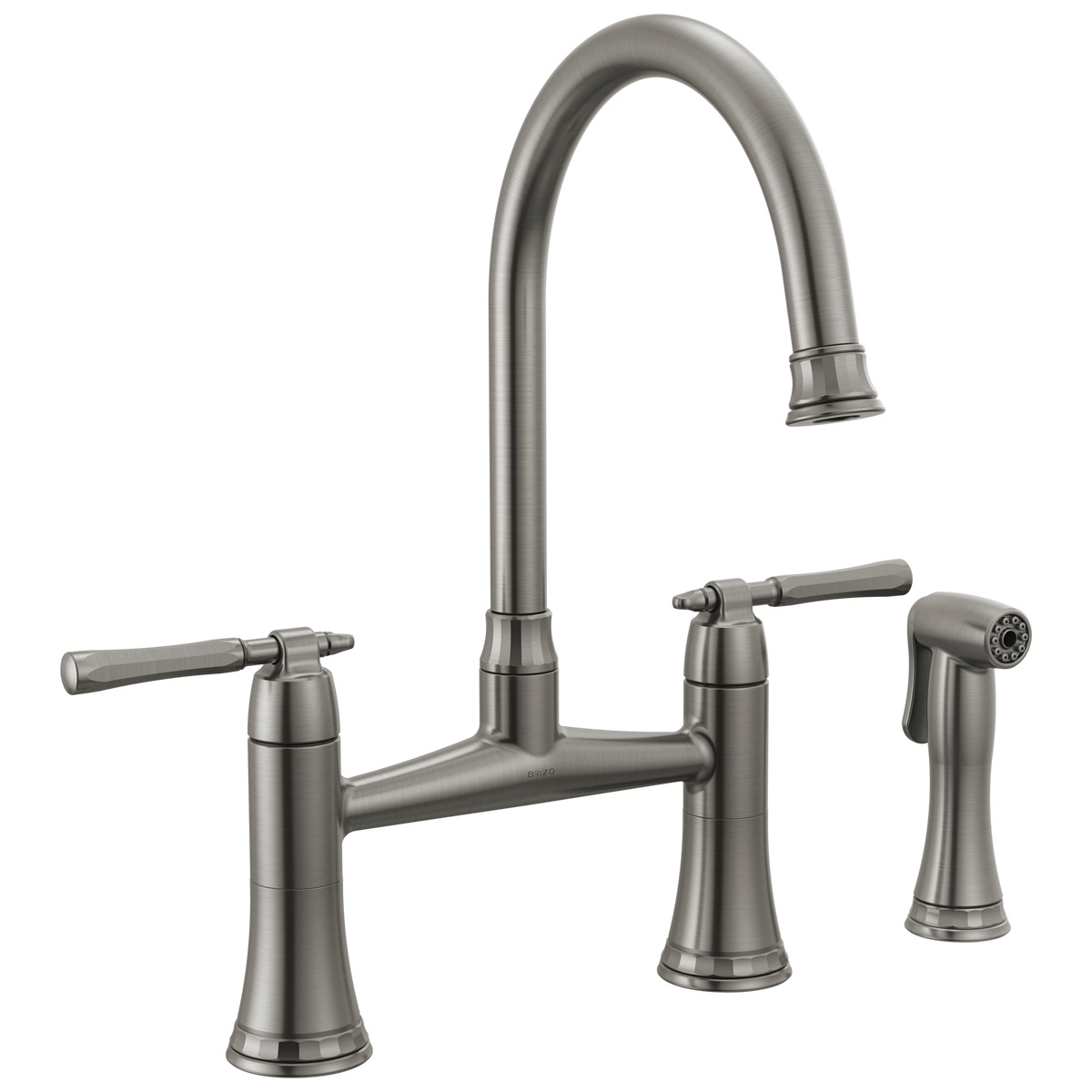BRIDGE FAUCET WITH SPRAY - 2L