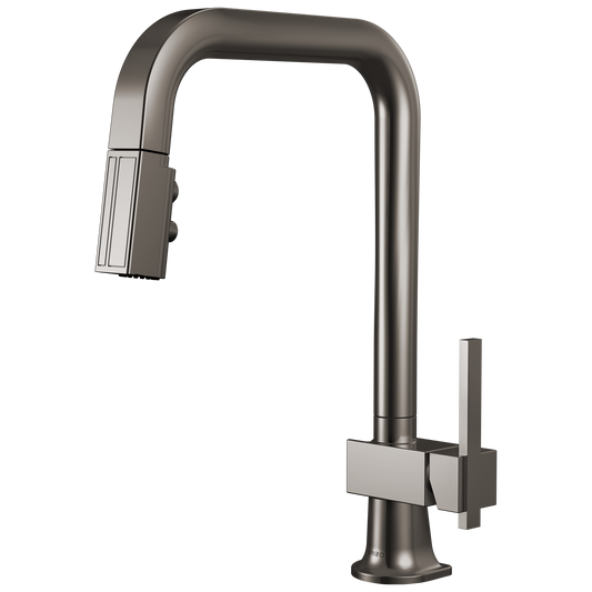 PULL-DOWN FAUCET WITH SQUARE SPOUT - LES