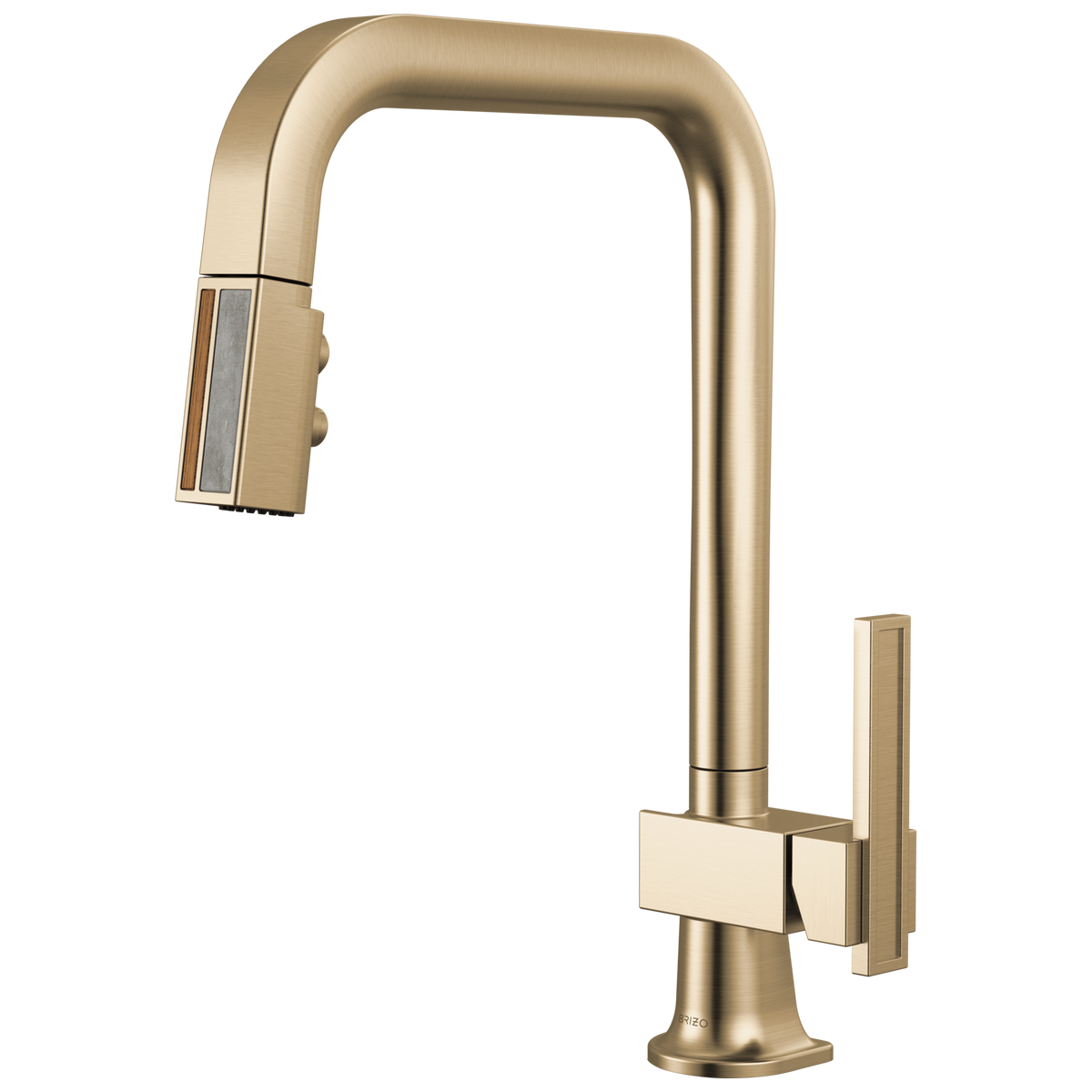 PULL-DOWN FAUCET WITH SQUARE SPOUT - LES