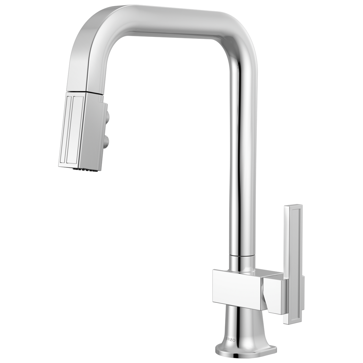 PULL-DOWN FAUCET WITH SQUARE SPOUT - LES