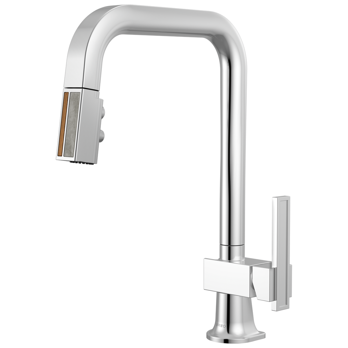 PULL-DOWN FAUCET WITH SQUARE SPOUT - LES