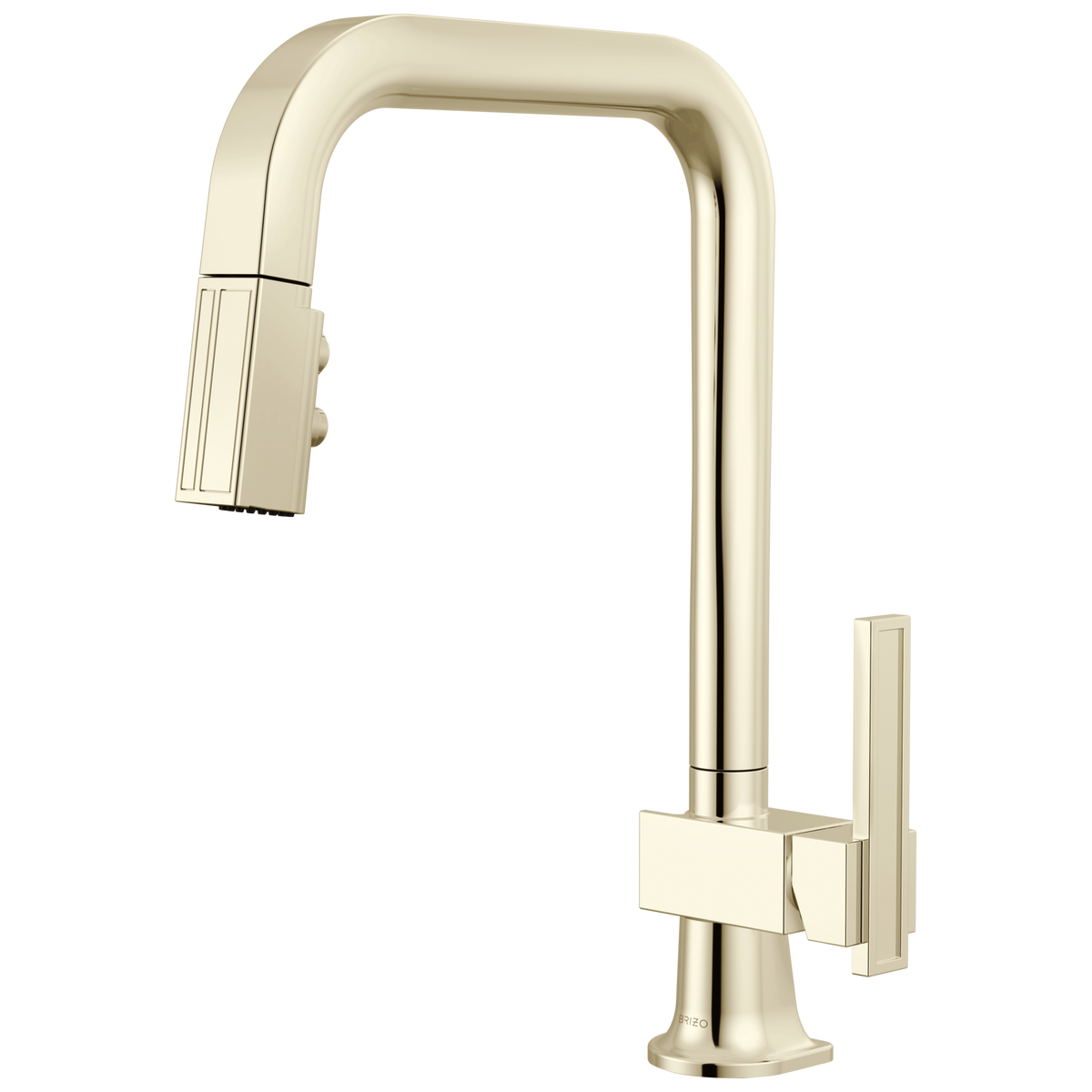 PULL-DOWN FAUCET WITH SQUARE SPOUT - LES