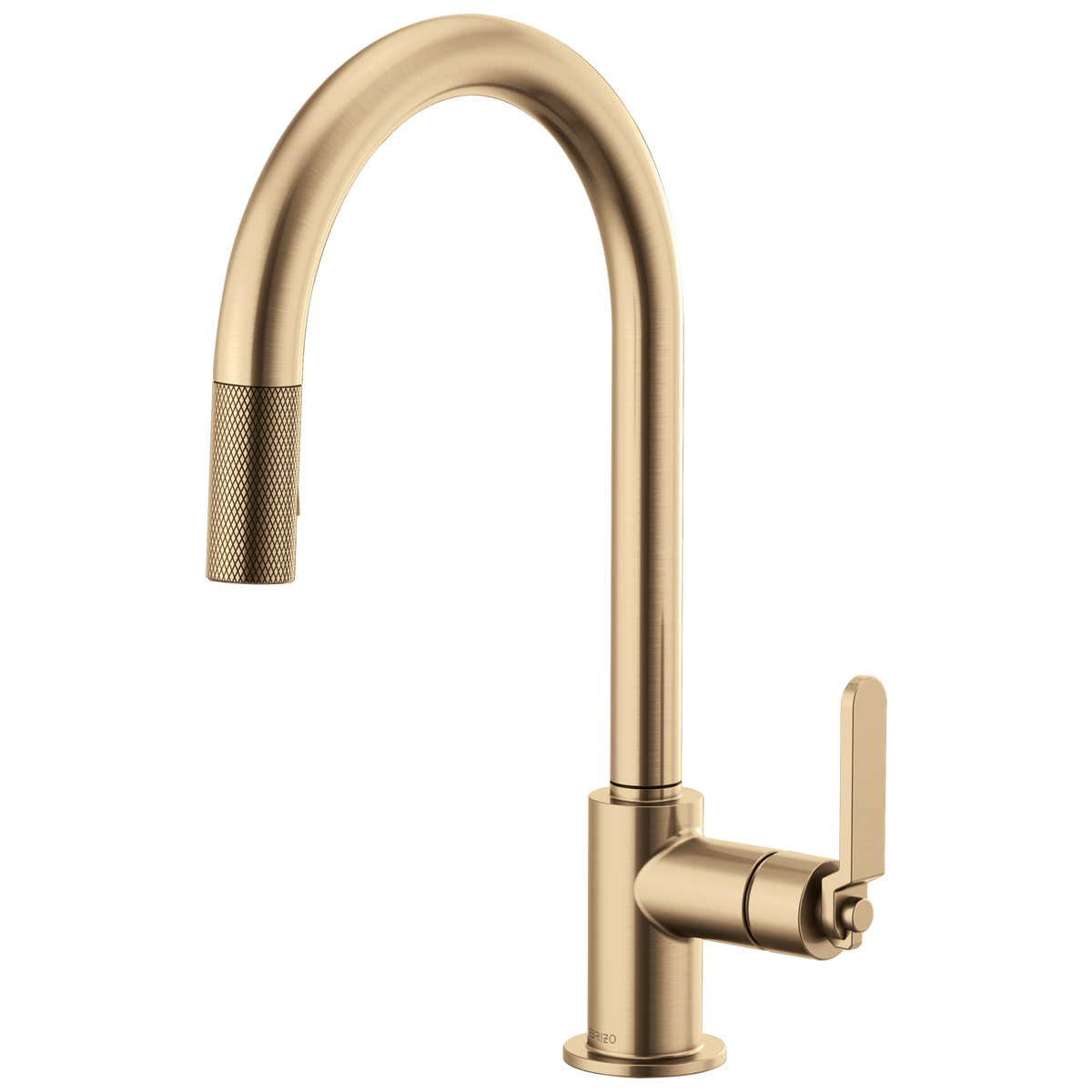 ARC SPOUT PULL-DOWN, INDUSTRIAL HANDLE