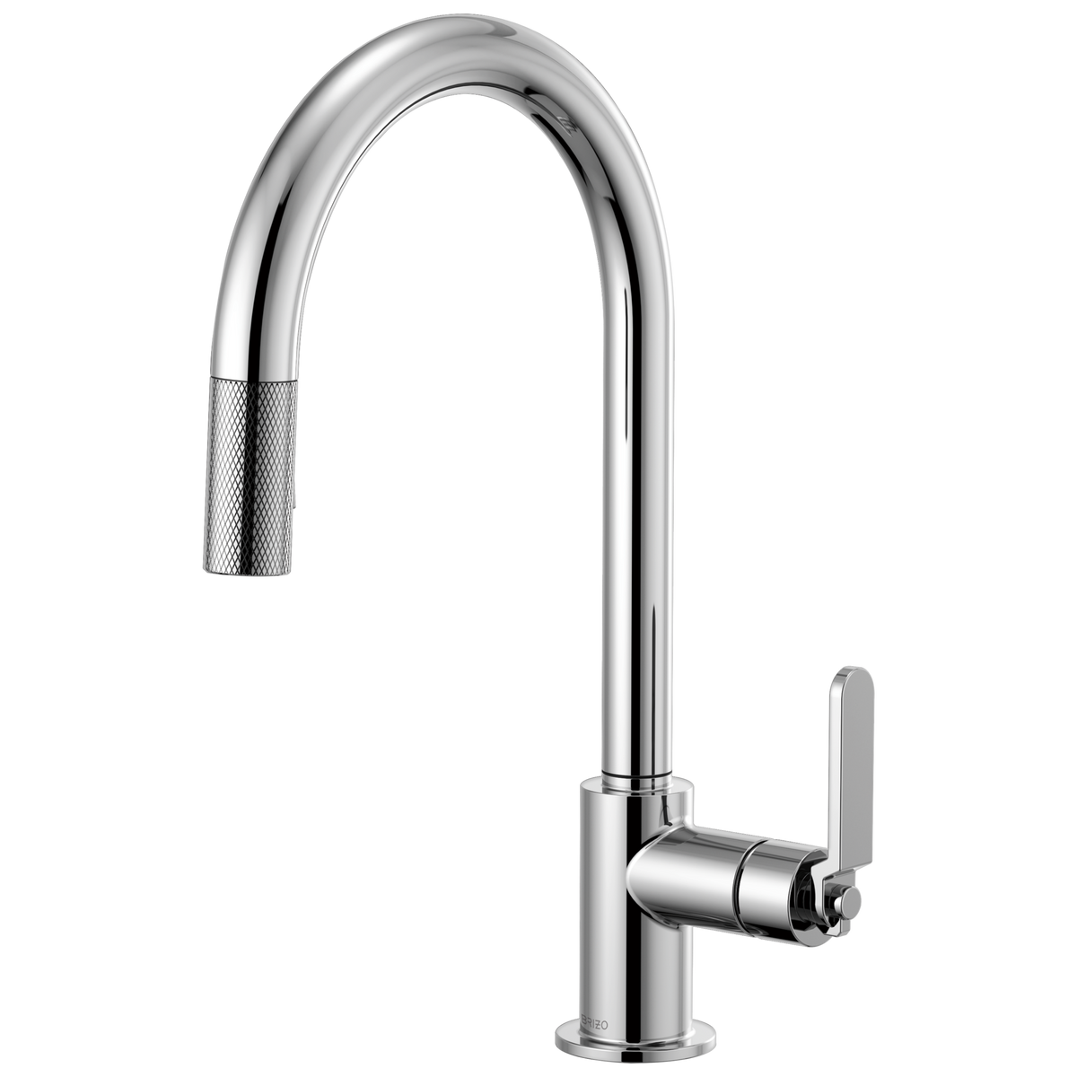 ARC SPOUT PULL-DOWN, INDUSTRIAL HANDLE