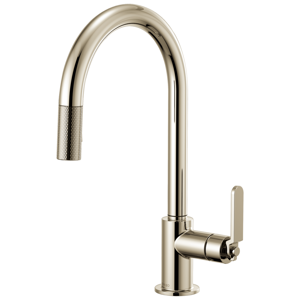 ARC SPOUT PULL-DOWN, INDUSTRIAL HANDLE