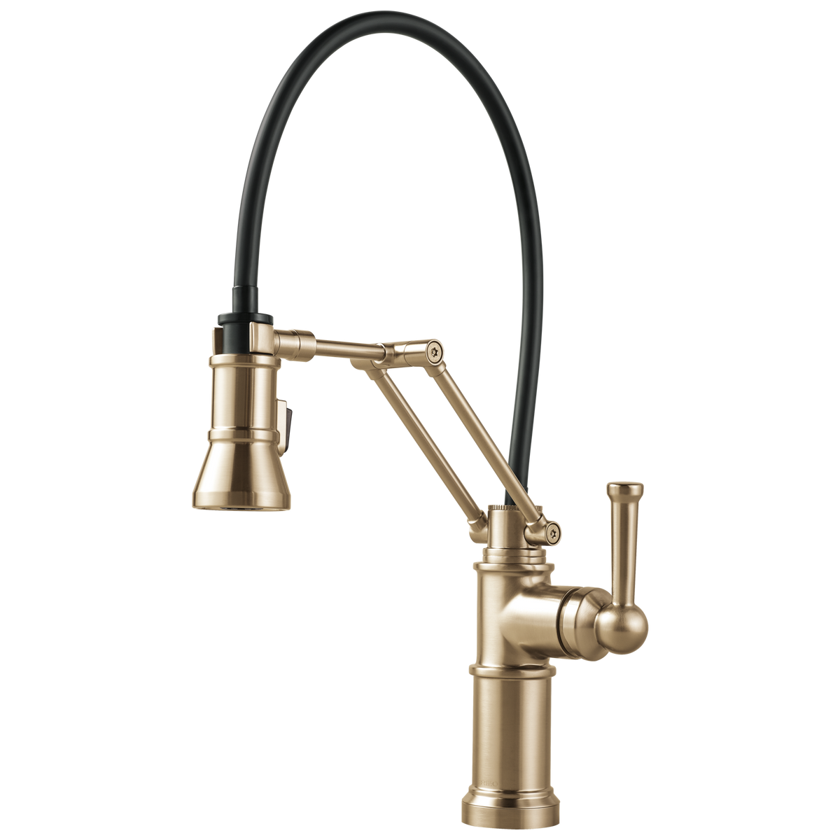 SINGLE HANDLE ARTICULATING ARM KITCHEN FAUCET
