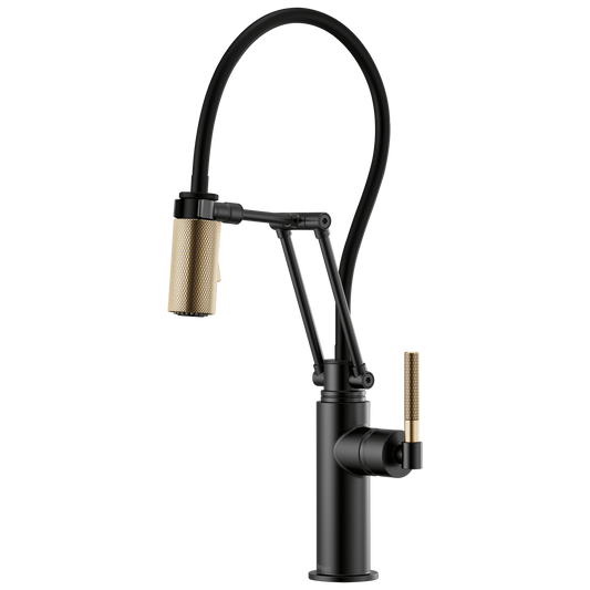 ARTICULATING, KNURLED HANDLE