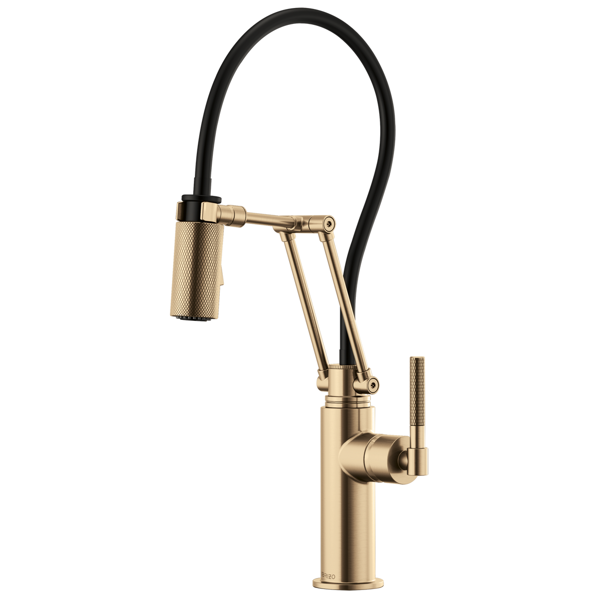 ARTICULATING, KNURLED HANDLE