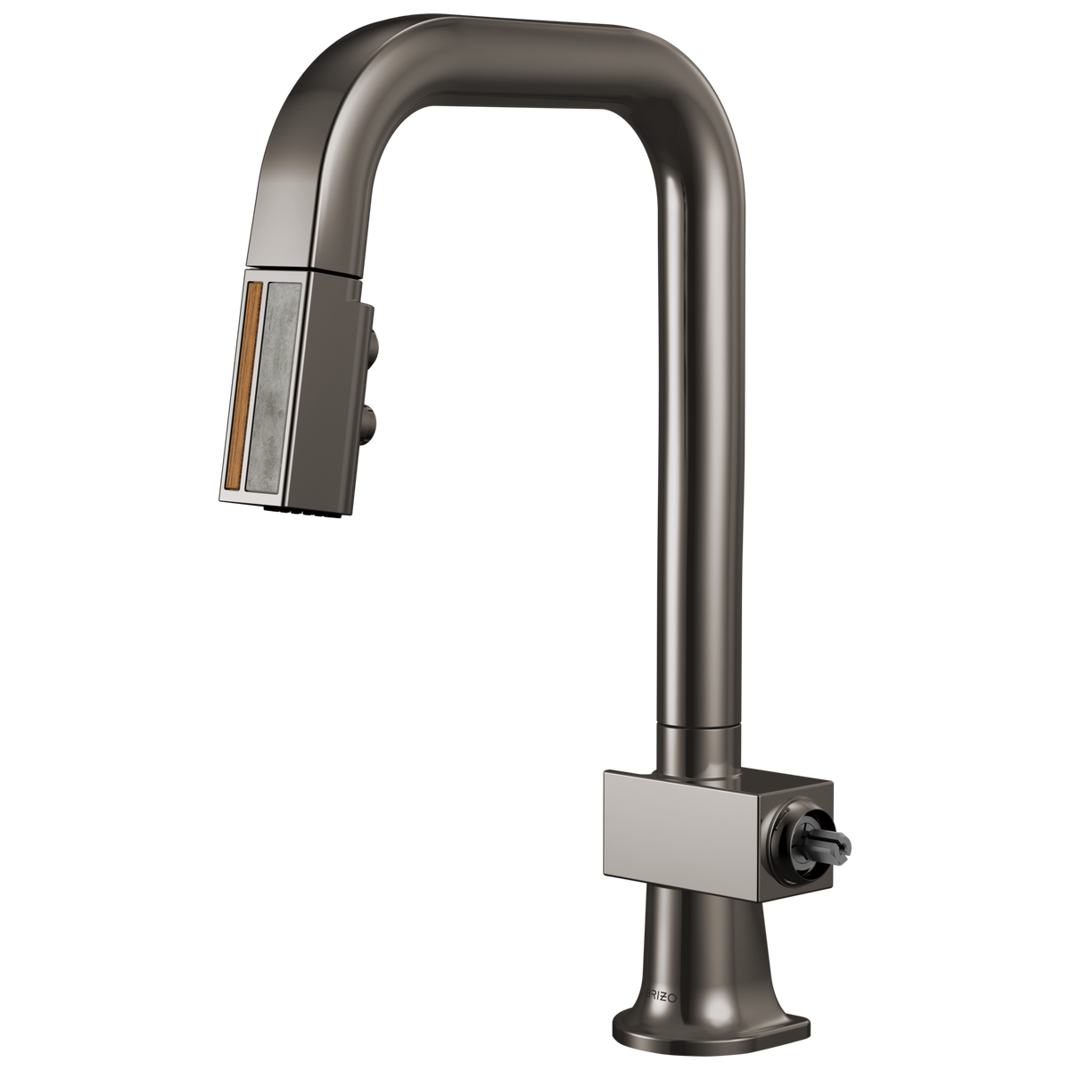 PULL-DOWN PREP FAUCET WITH SQUARE SPOUT