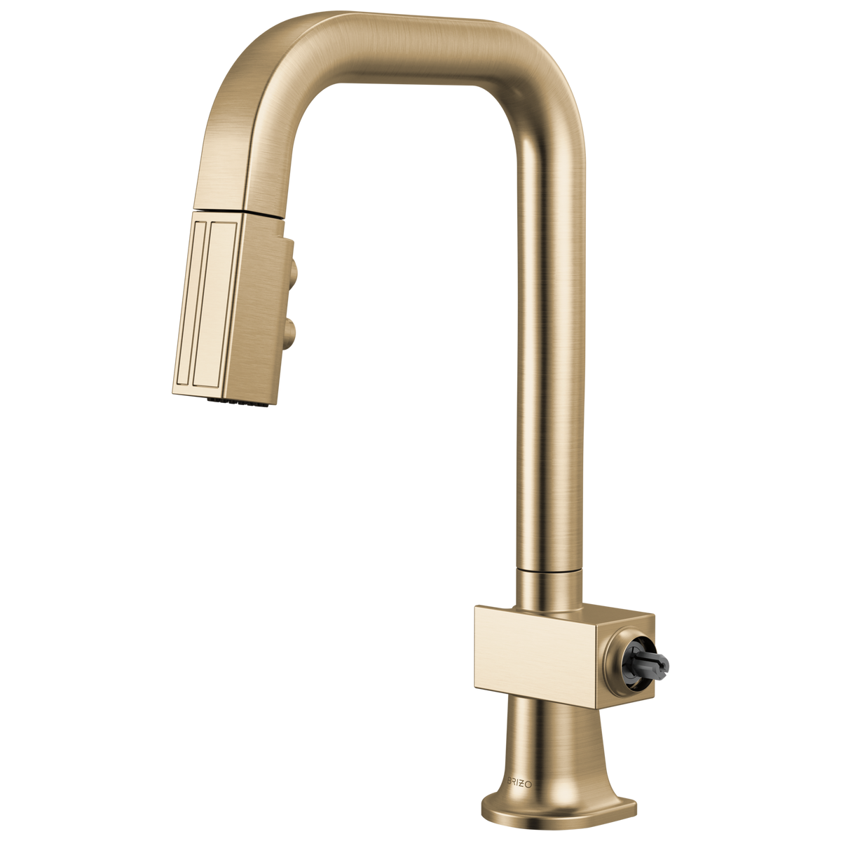 PULL-DOWN PREP FAUCET WITH SQUARE SPOUT