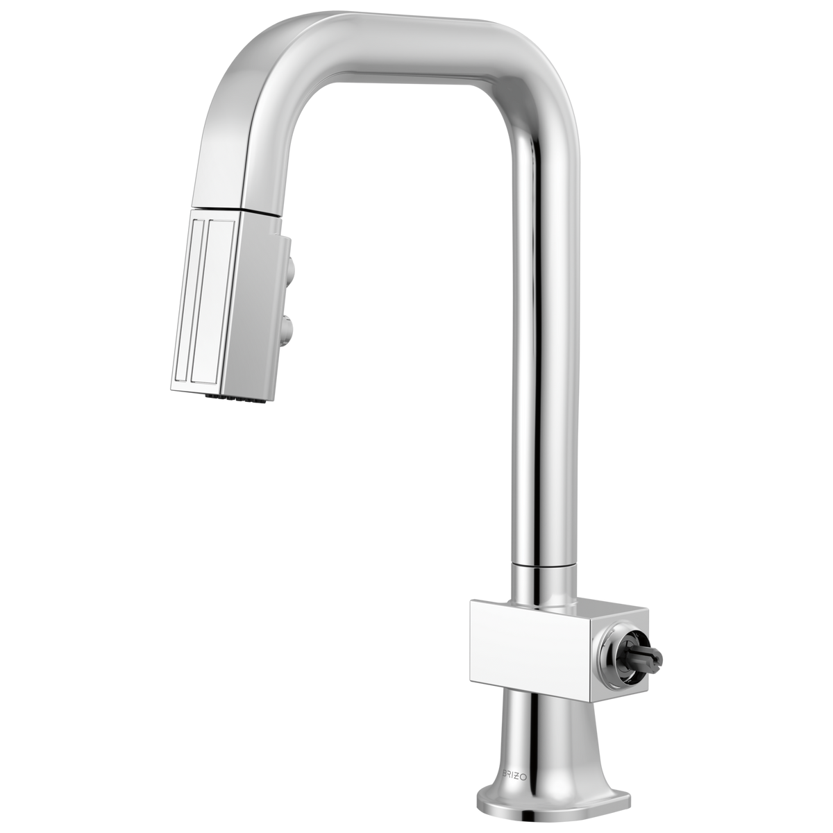 PULL-DOWN PREP FAUCET WITH SQUARE SPOUT