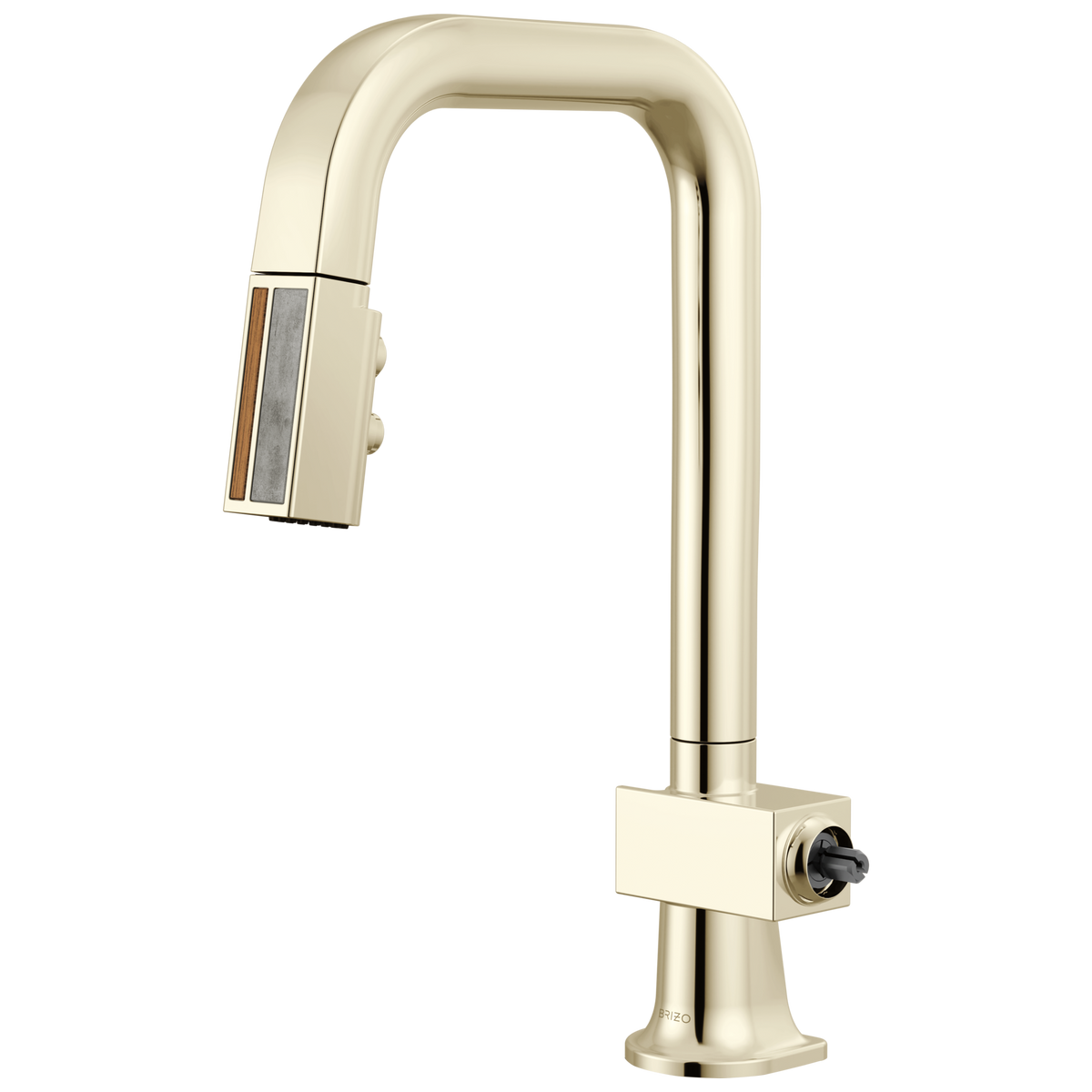 PULL-DOWN PREP FAUCET WITH SQUARE SPOUT