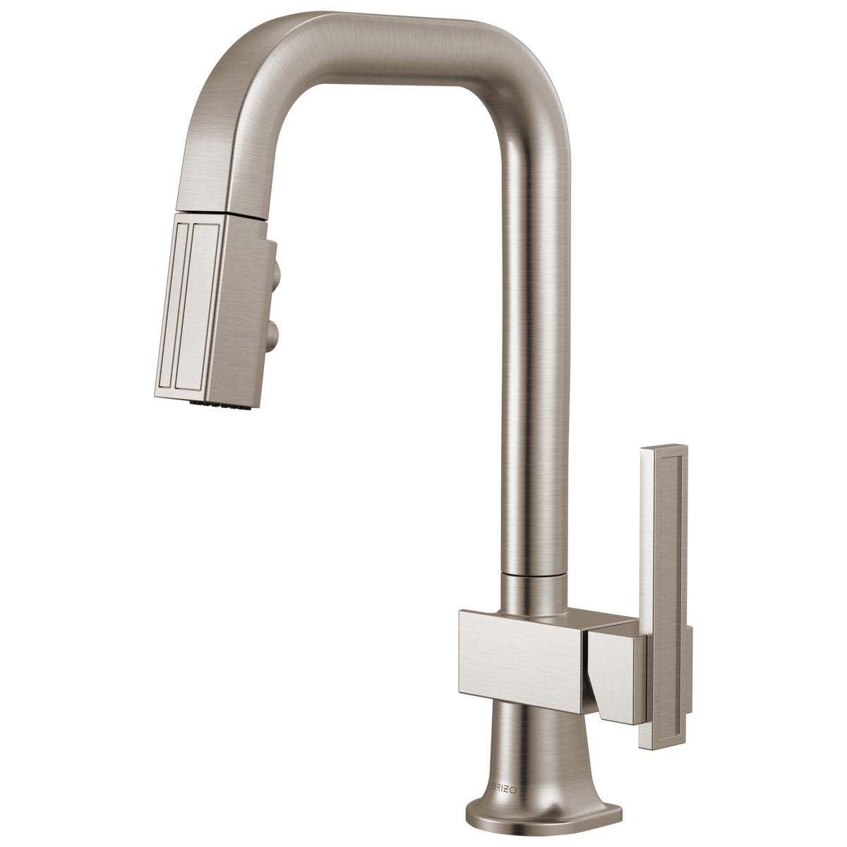 PULL-DOWN PREP FAUCET WITH SQUARE SPOUT