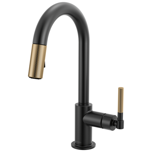 PULL-DOWN PREP FAUCET WITH ARC SPOUT - K