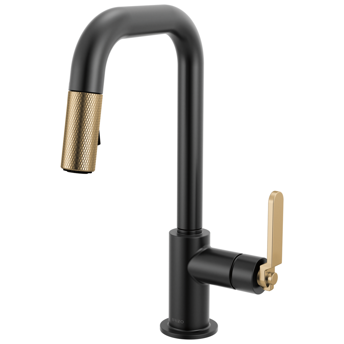 PULL-DOWN PREP FAUCET WITH SQUARE SPOUT