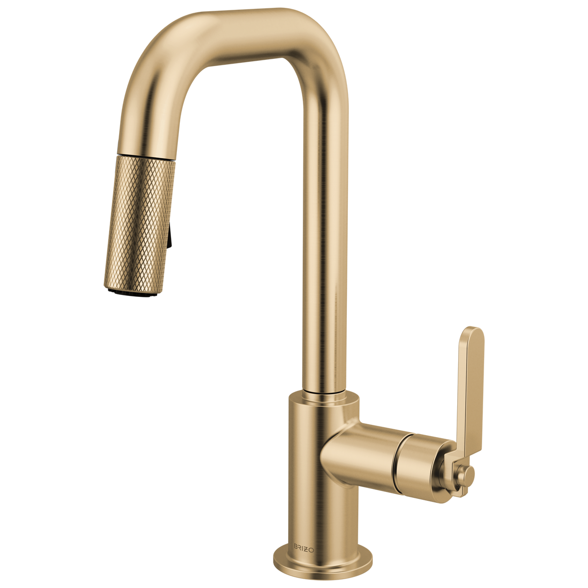 PULL-DOWN PREP FAUCET WITH SQUARE SPOUT