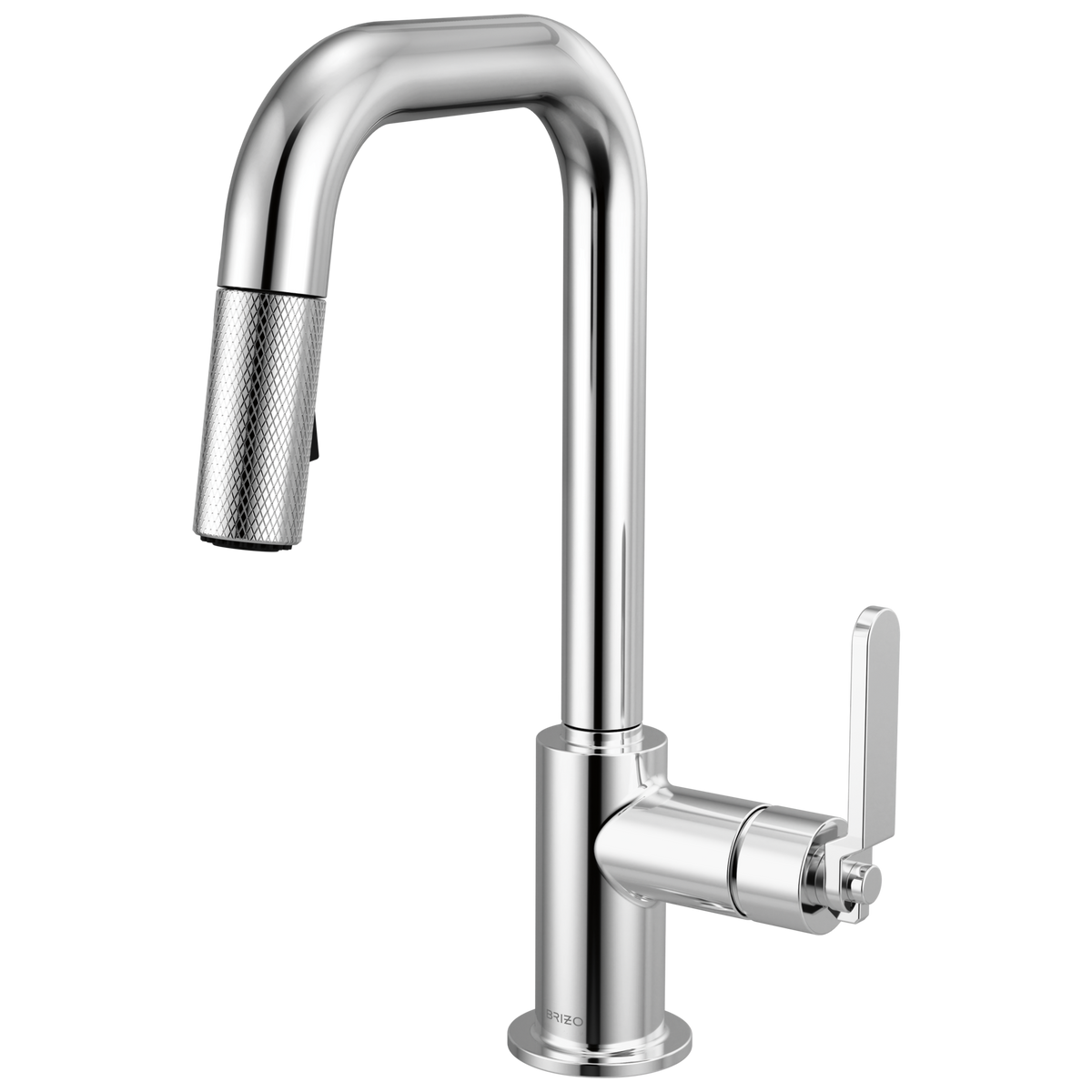 PULL-DOWN PREP FAUCET WITH SQUARE SPOUT