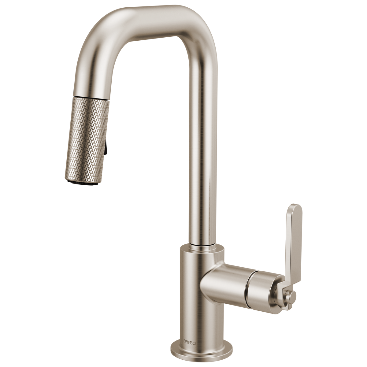 PULL-DOWN PREP FAUCET WITH SQUARE SPOUT