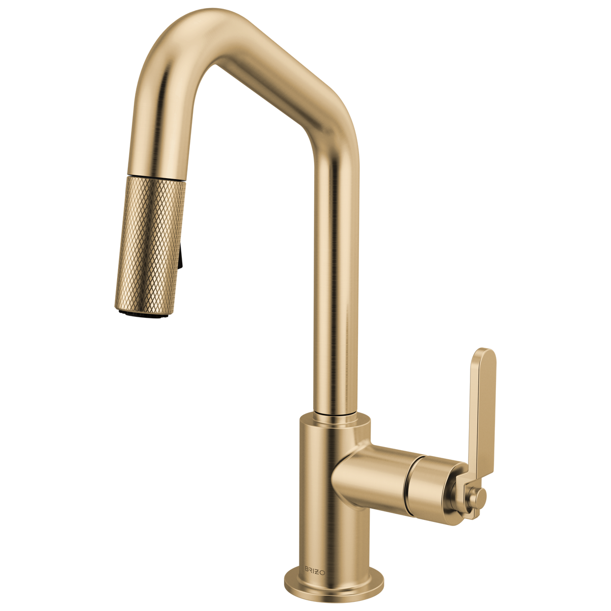 PULL-DOWN PREP FAUCET WITH ANGLE SPOUT