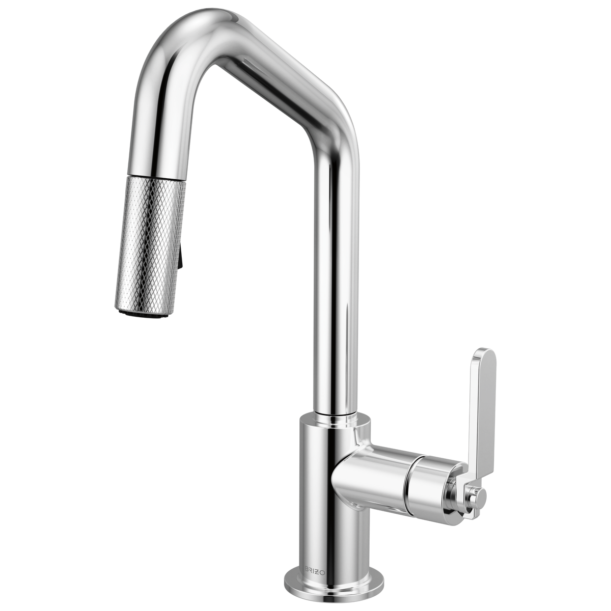 PULL-DOWN PREP FAUCET WITH ANGLE SPOUT