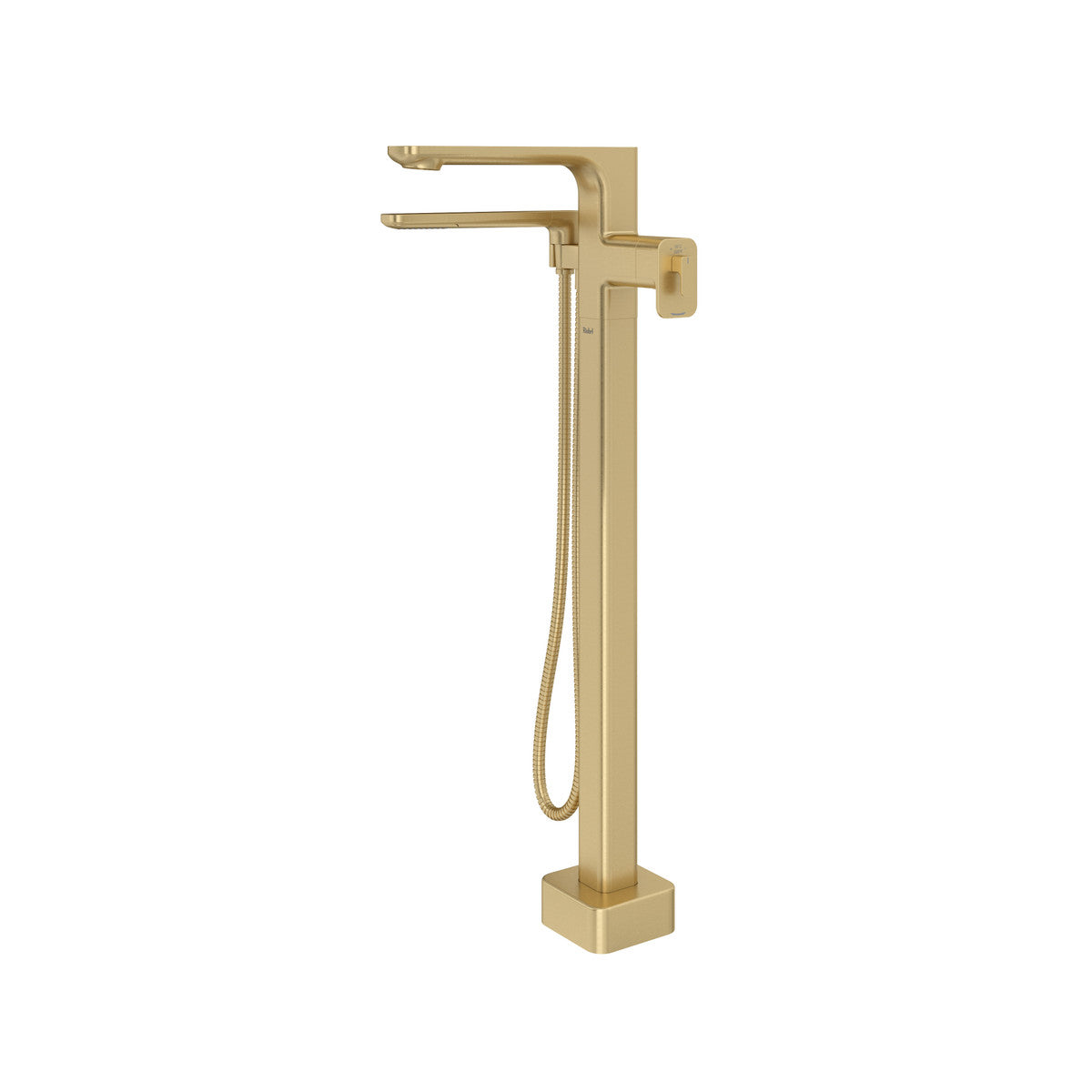 Equinox Thermostatic Single Hole Floor Mount Tub Filler Trim