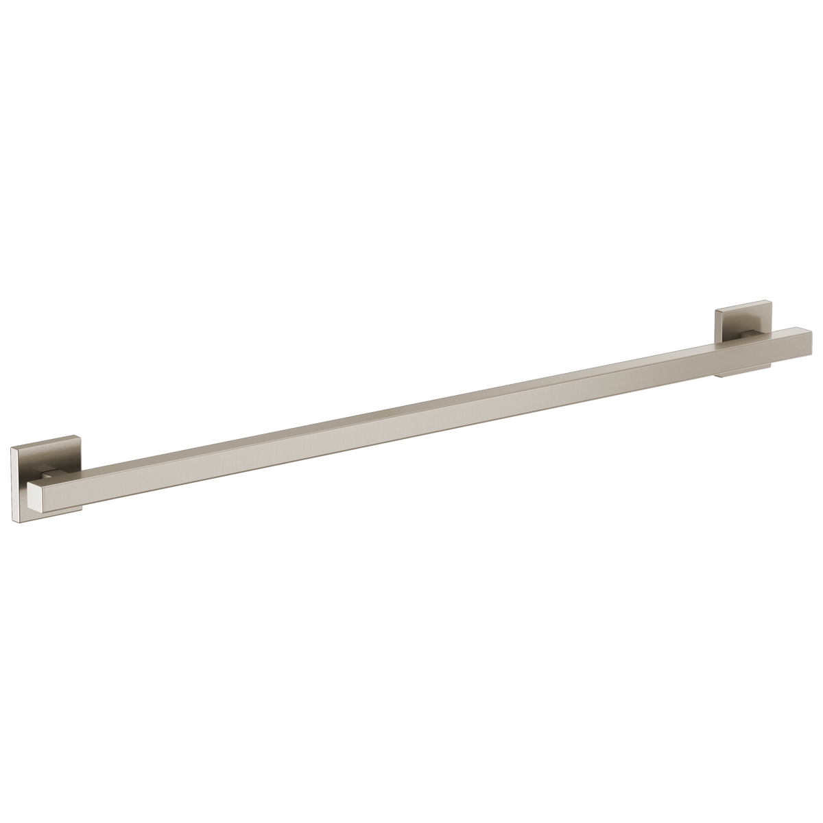 CONTEMPORARY SQUARE DECORATIVE ADA GRAB BAR - 36"