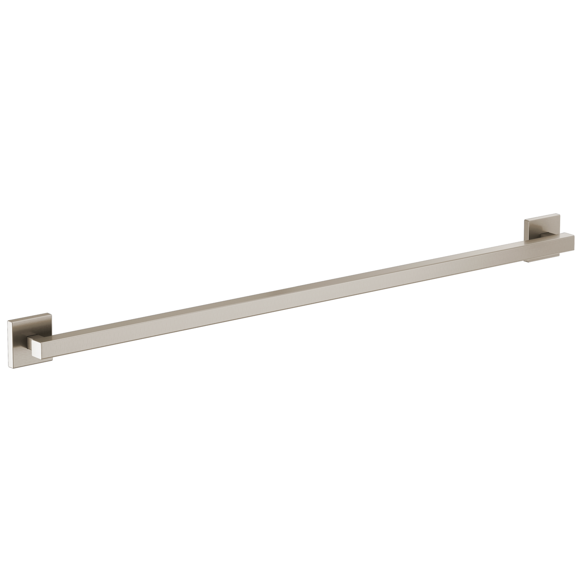 CONTEMPORARY SQUARE DECORATIVE ADA GRAB BAR - 42"