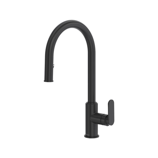 Arca Pull-Down Kitchen Faucet With C-Spout