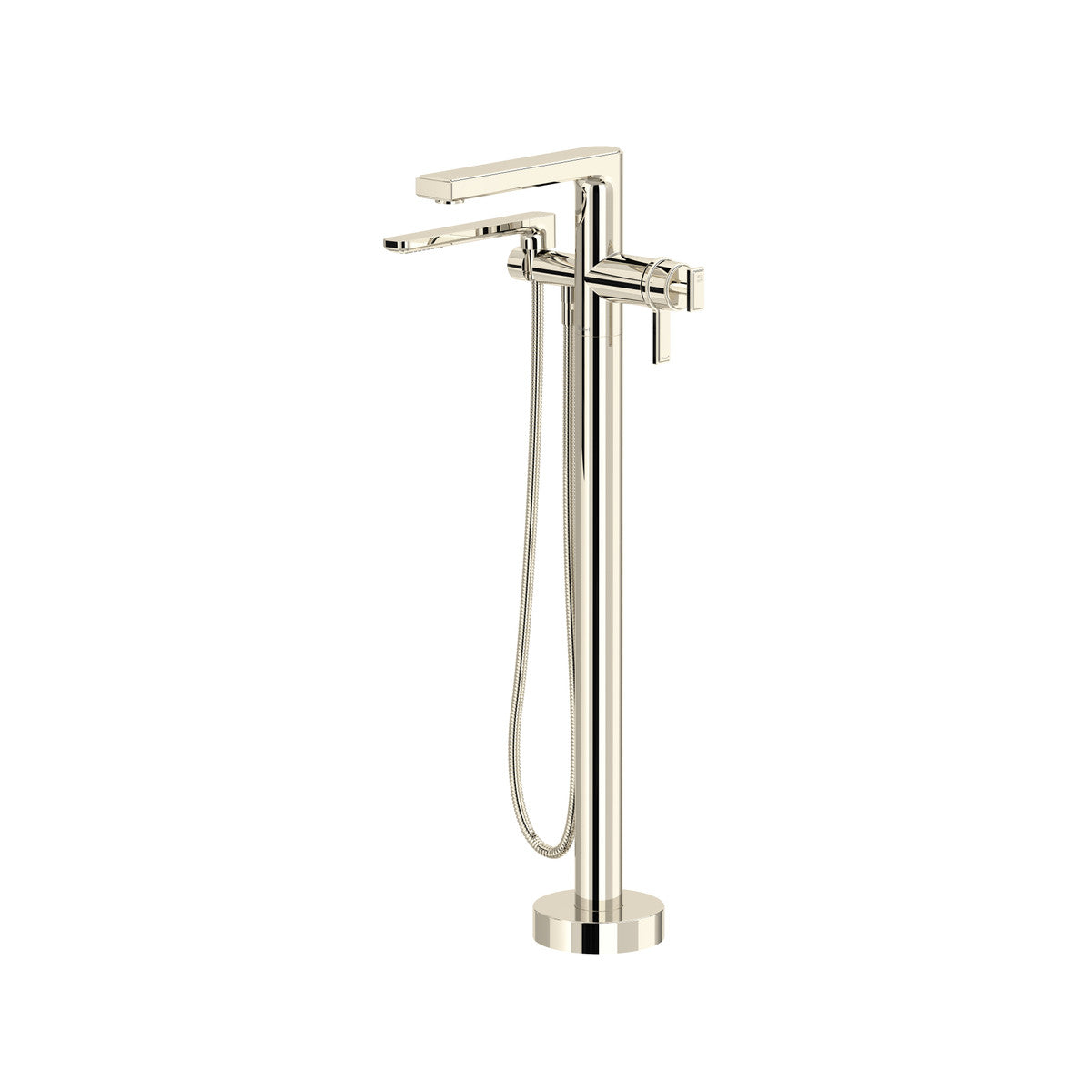 Manifesto Thermostatic Single Hole Floor Mount Tub Filler Trim