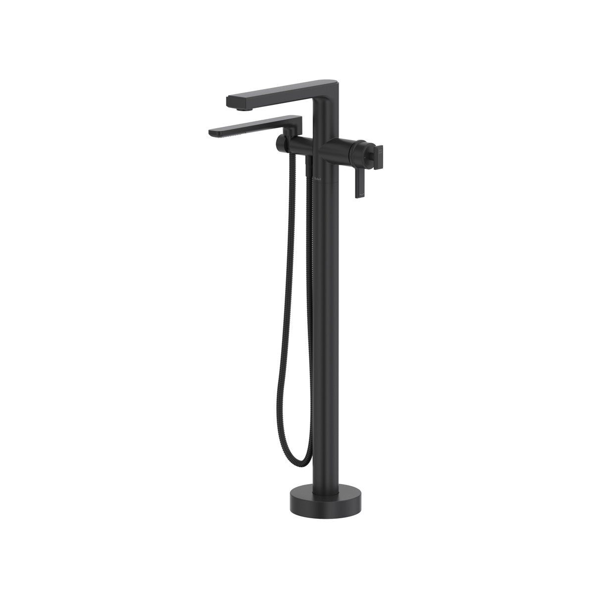 Manifesto Thermostatic Single Hole Floor Mount Tub Filler Trim
