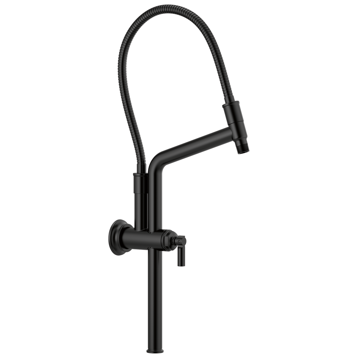 HEIGHT ADJUSTABLE SHOWER ARM AND FLANGE