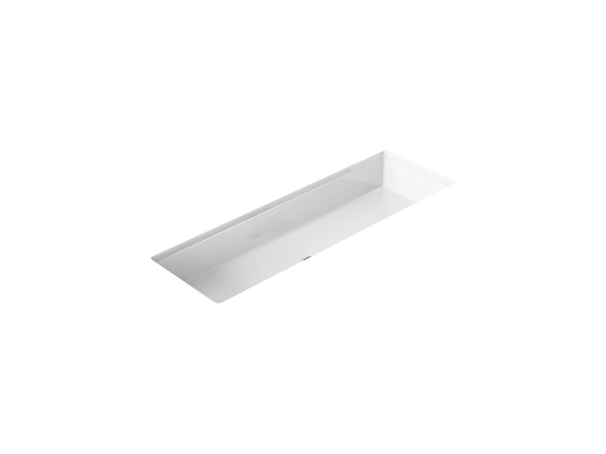 VERTICYL TROUGH UNDERCOUNTER LAV