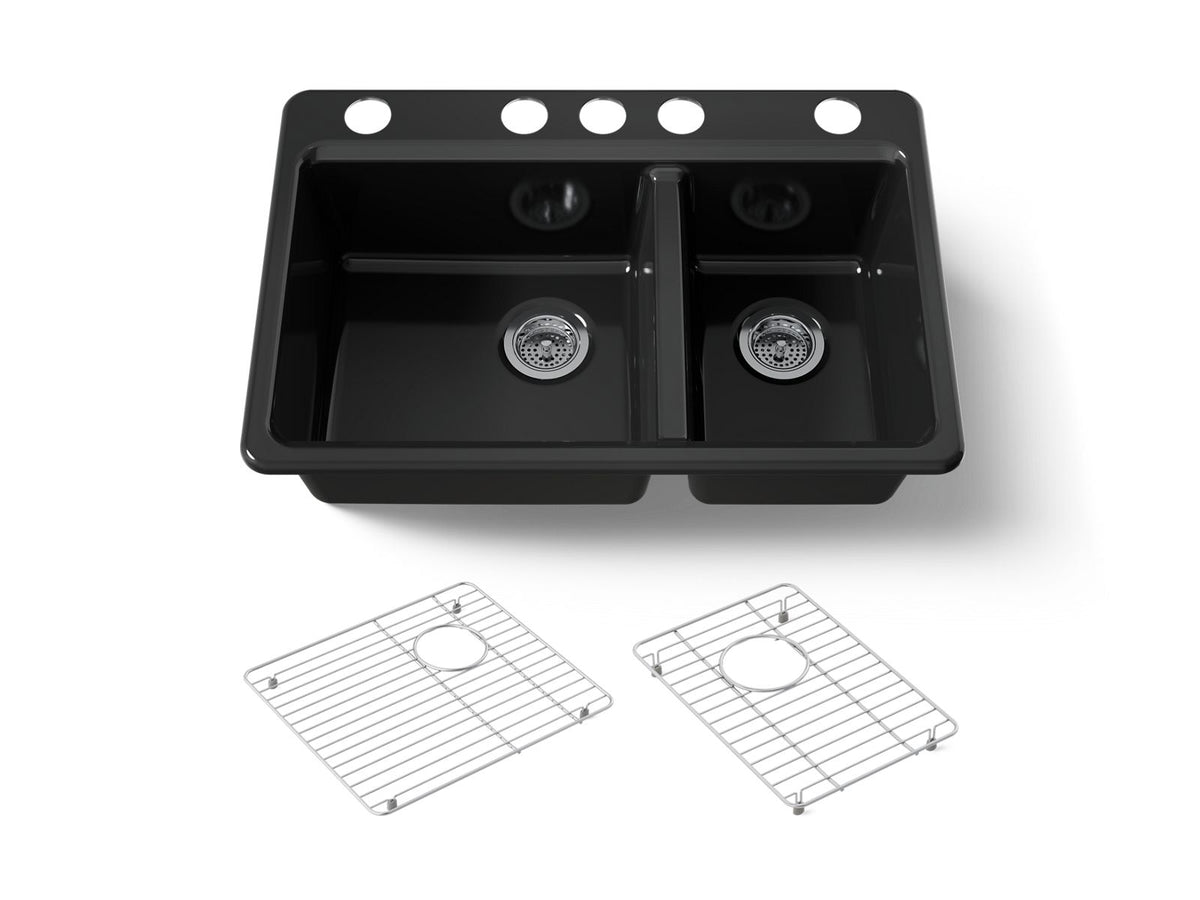 RIVERBY OFFSET UNDERMOUNT SINK