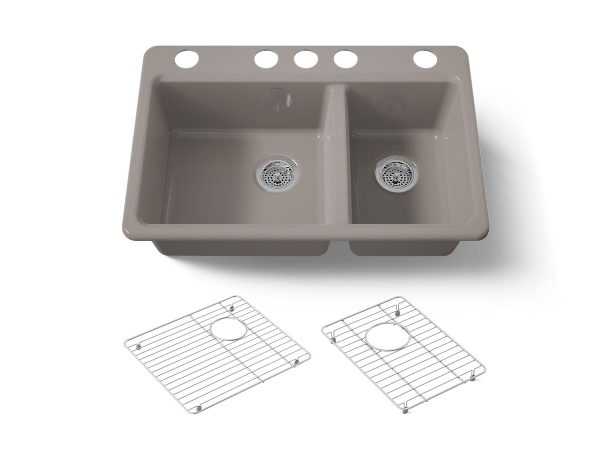 RIVERBY OFFSET UNDERMOUNT SINK